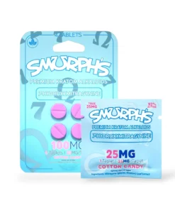 Smurph's 7-Hydroxymitragynine Kratom Extract 25mg Tablets Kiwi Dragon Berry