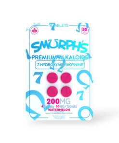 Smurph's 7-Hydroxymitragynine Kratom Extract Tablets Watermelon 50mg Per Tablet