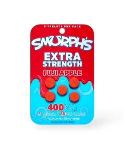 Smurph's Extra Strength 7-Hydroxymitragynine Kratom Extract Tablets Fuji Apple 80mg Per Tablet