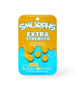 Quick view Smurph's Extra Strength 7-Hydroxymitragynine Kratom Extract Tablets Mango 80mg Per tablet